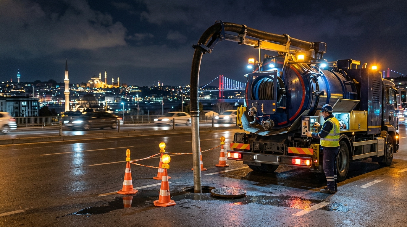 7/24 Vidanjör Hizmeti: İstanbul'da Acil Durumlar İçin Kesintisiz Çözüm
