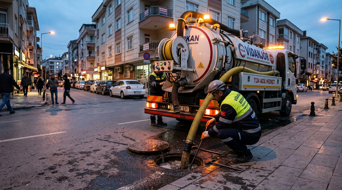 Acil Vidanjör Hizmeti: Tıkanıklık ve Taşmalara Anında Çözüm