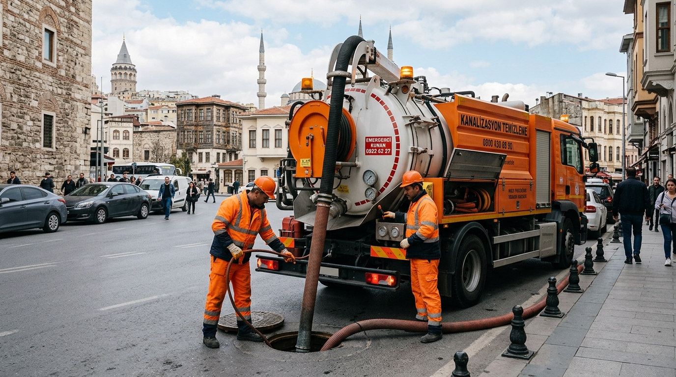 İstanbul Kanalizasyon Temizleme Rehberi: Tıkanıklık Nedenleri ve Vidanjör Çözümleri